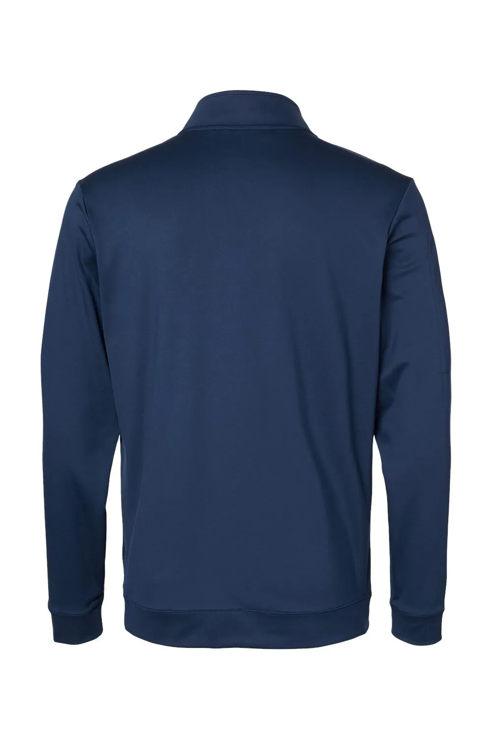 Adidas Mens Performance UPF 50  1/4 Zip Sweatshirt w/ Pocket - Collegiate Navy Blue