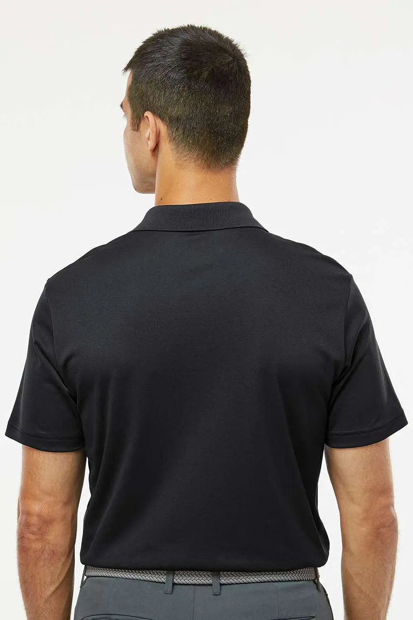 Adidas Mens UV Protection Short Sleeve Polo Shirt - Black
