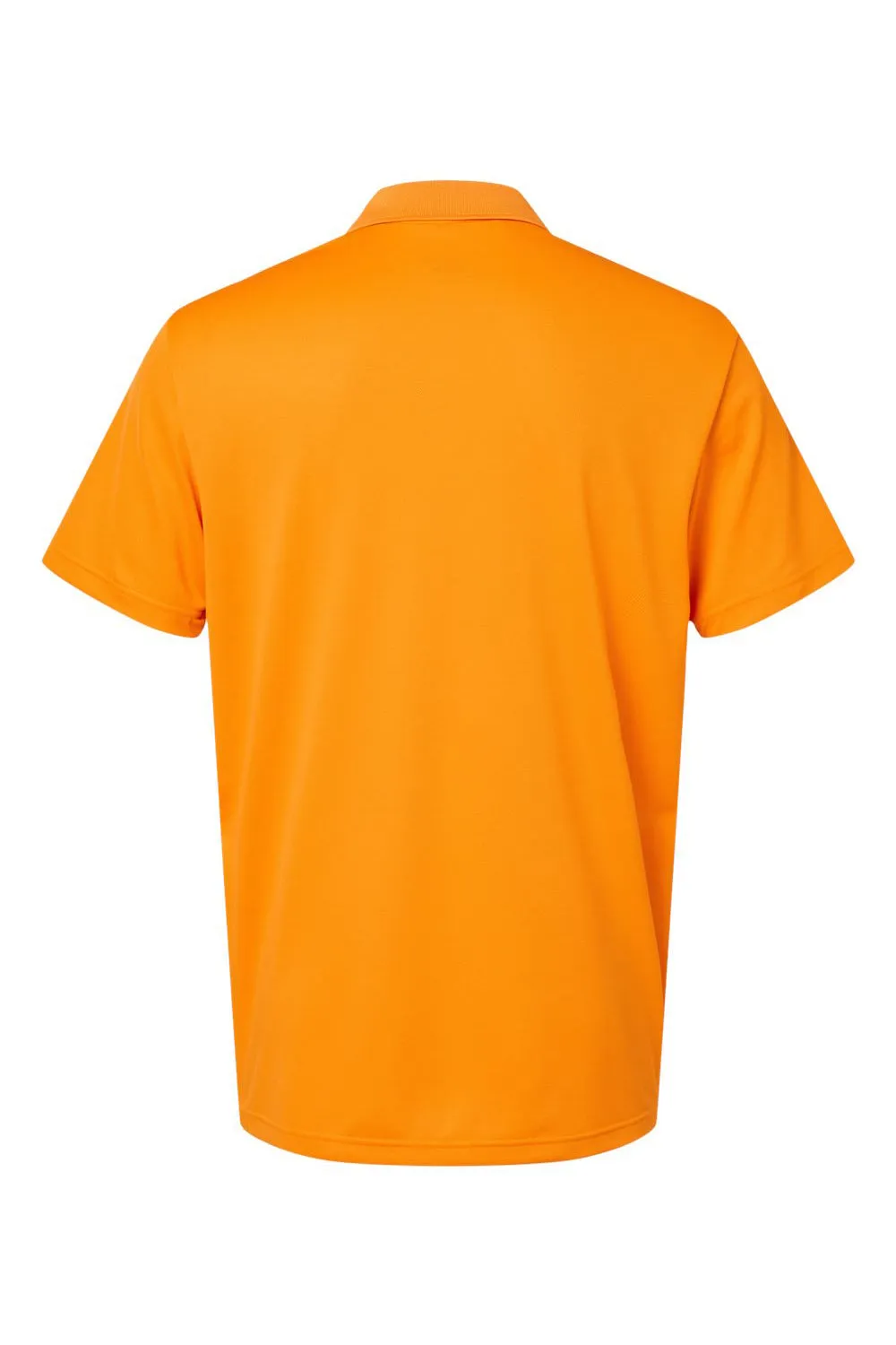 Adidas Mens UV Protection Short Sleeve Polo Shirt - Bright Orange