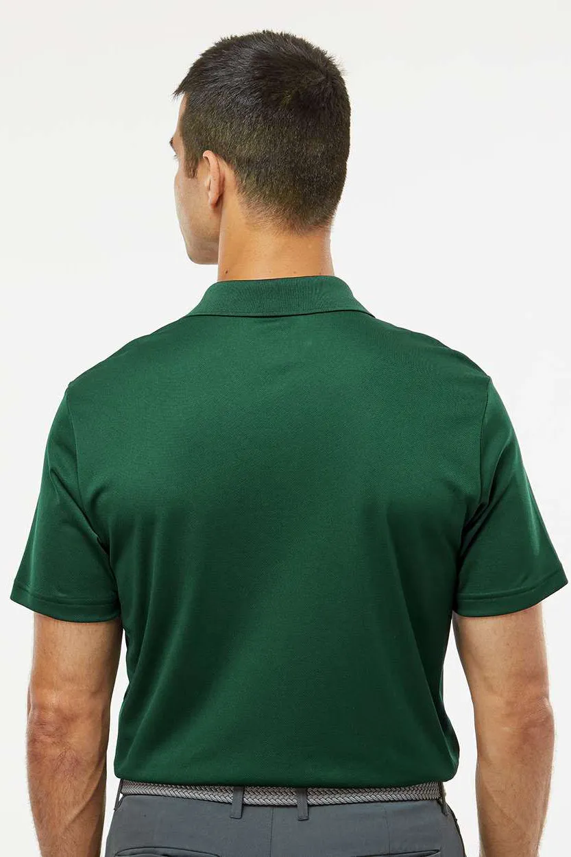 Adidas Mens UV Protection Short Sleeve Polo Shirt - Collegiate Green