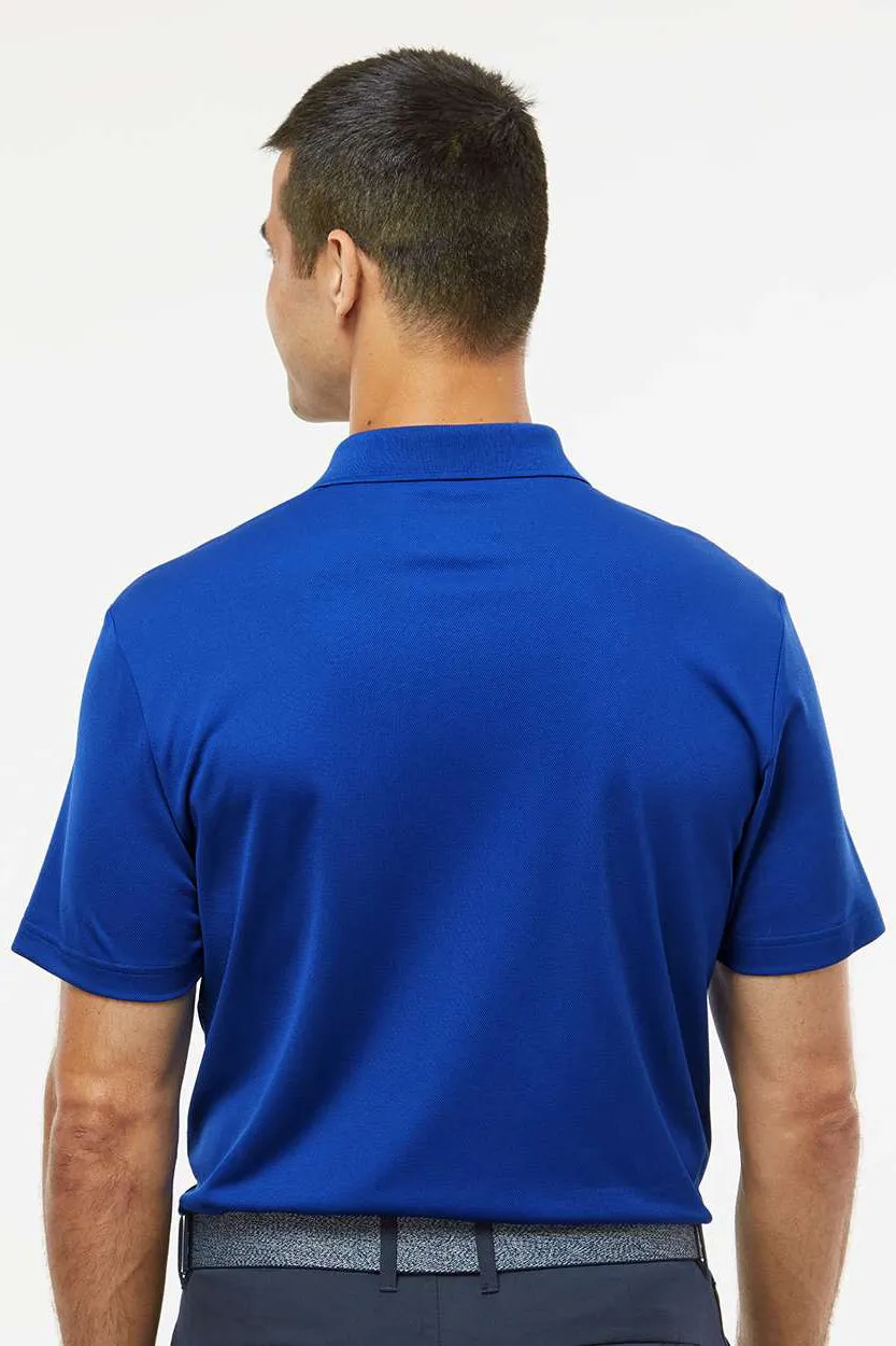 Adidas Mens UV Protection Short Sleeve Polo Shirt - Collegiate Royal Blue
