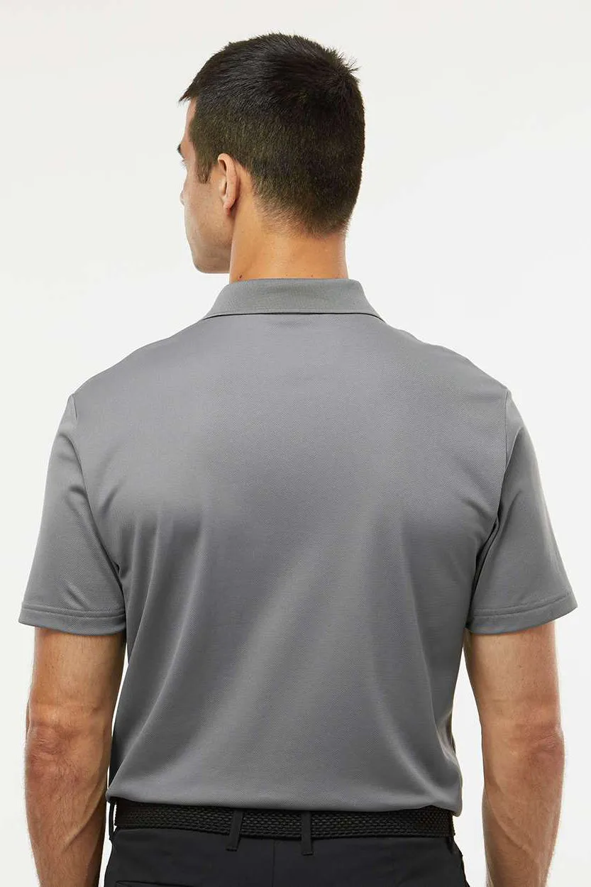 Adidas Mens UV Protection Short Sleeve Polo Shirt - Grey