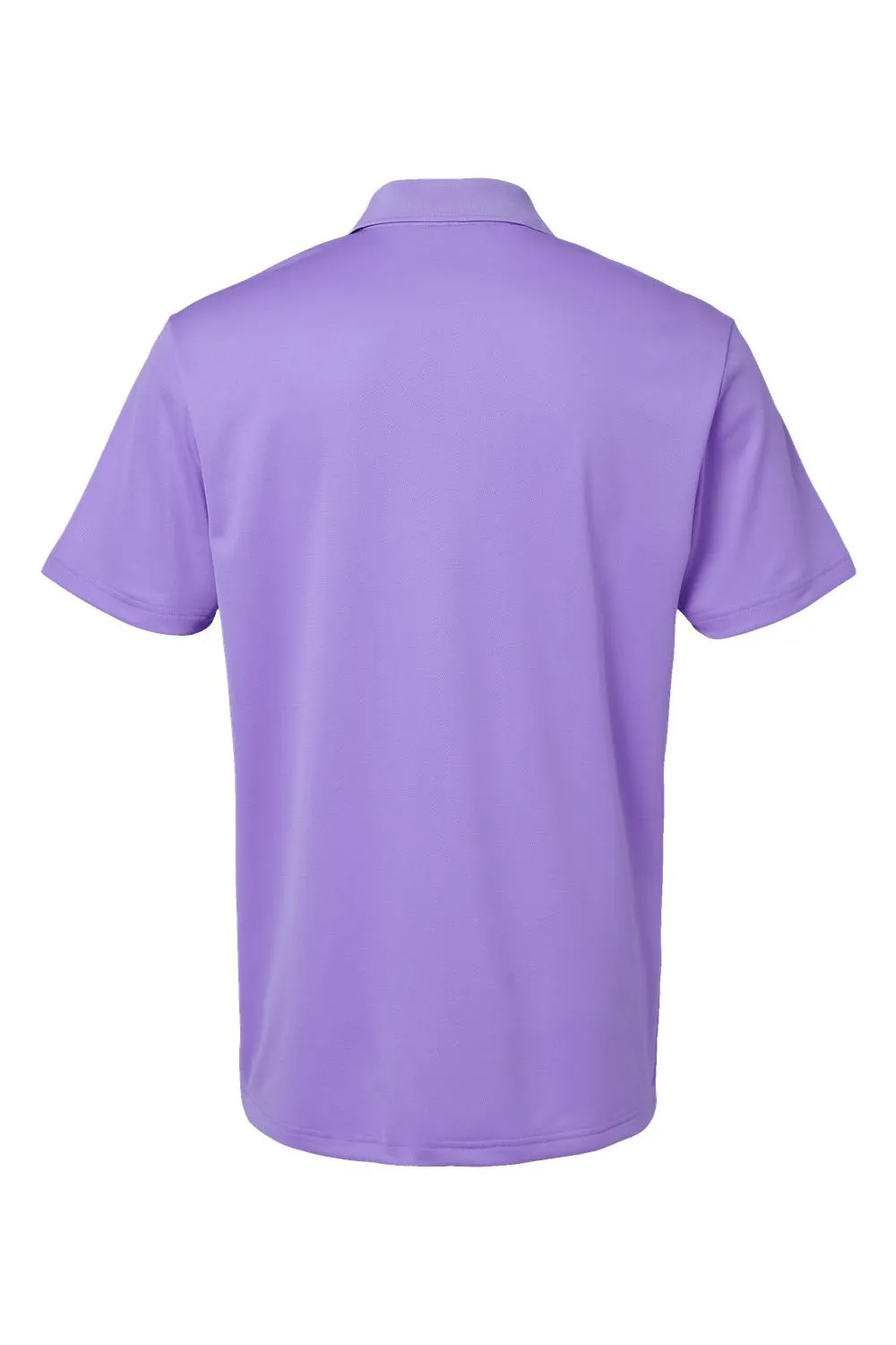 Adidas Mens UV Protection Short Sleeve Polo Shirt - Light Flash Purple