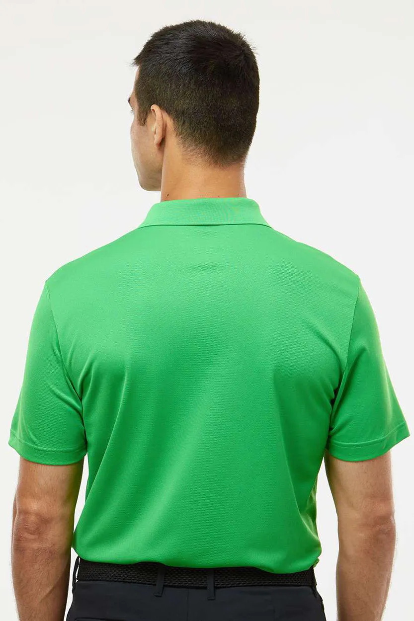 Adidas Mens UV Protection Short Sleeve Polo Shirt - Vivid Green