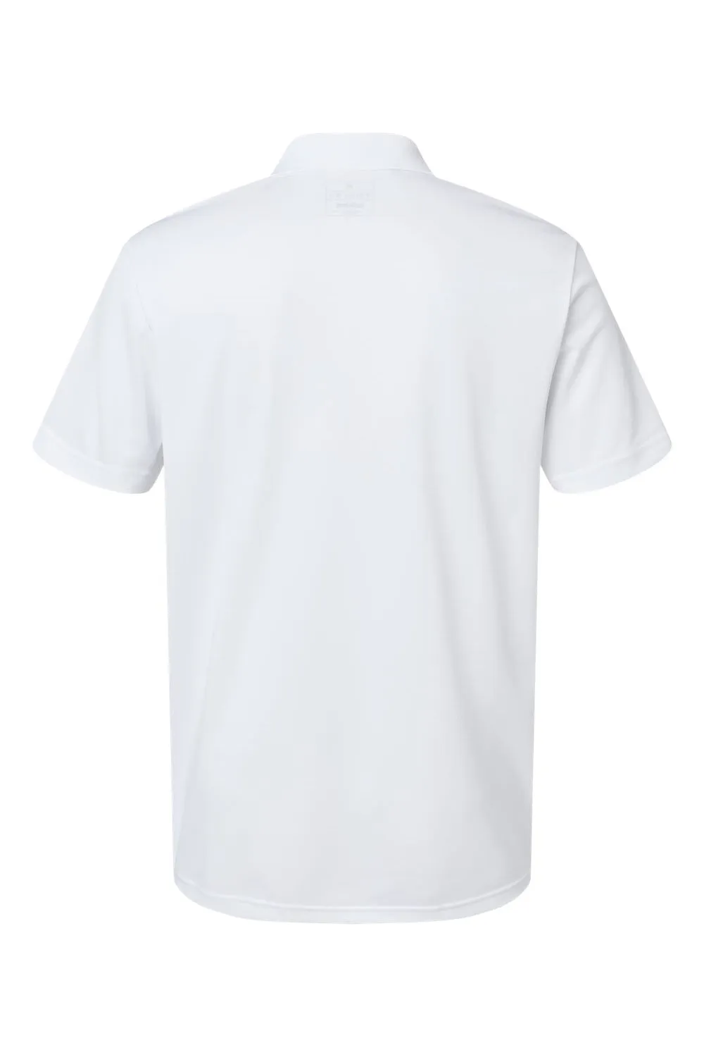 Adidas Mens UV Protection Short Sleeve Polo Shirt - White