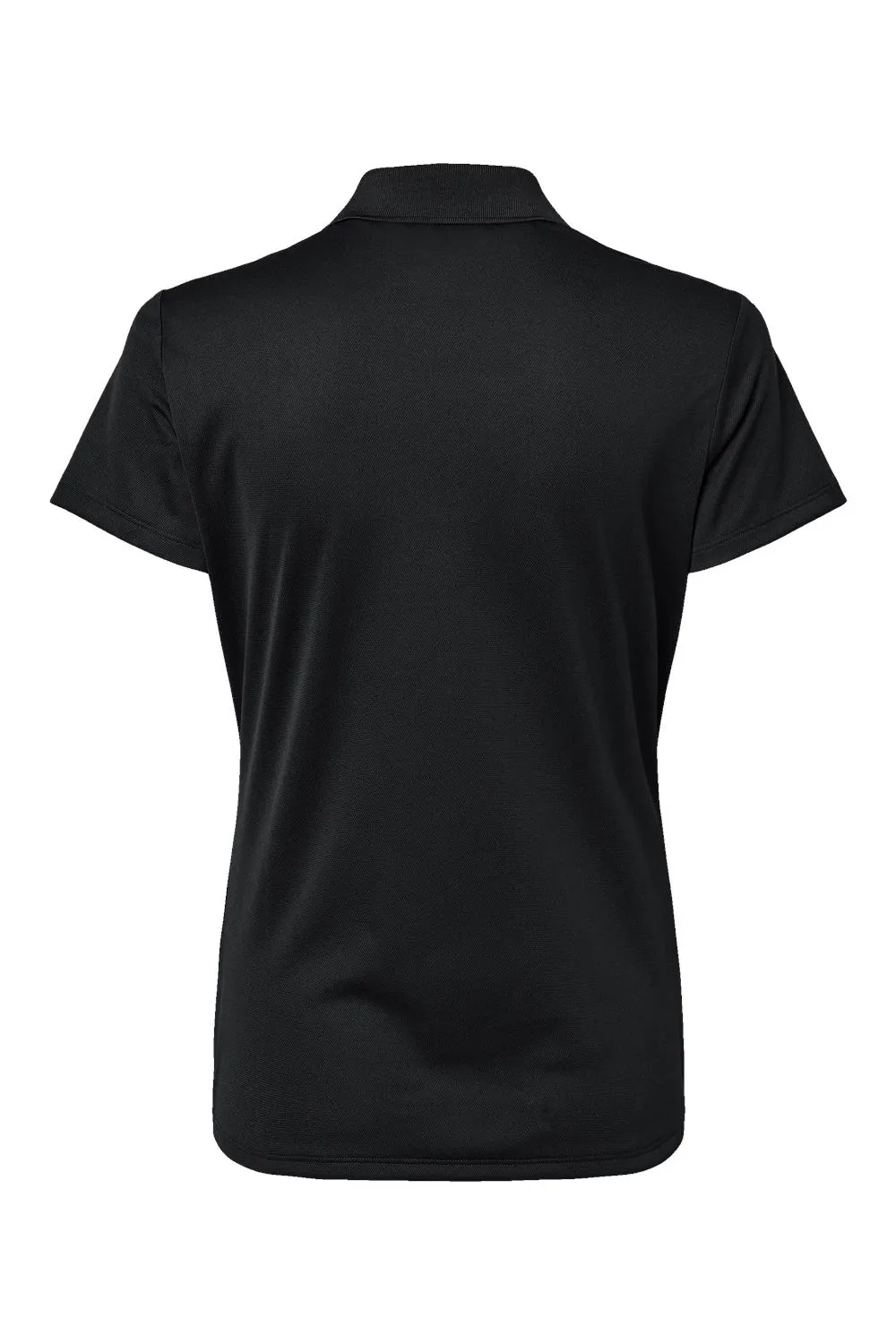 Adidas Womens UV Protection Short Sleeve Polo Shirt - Black