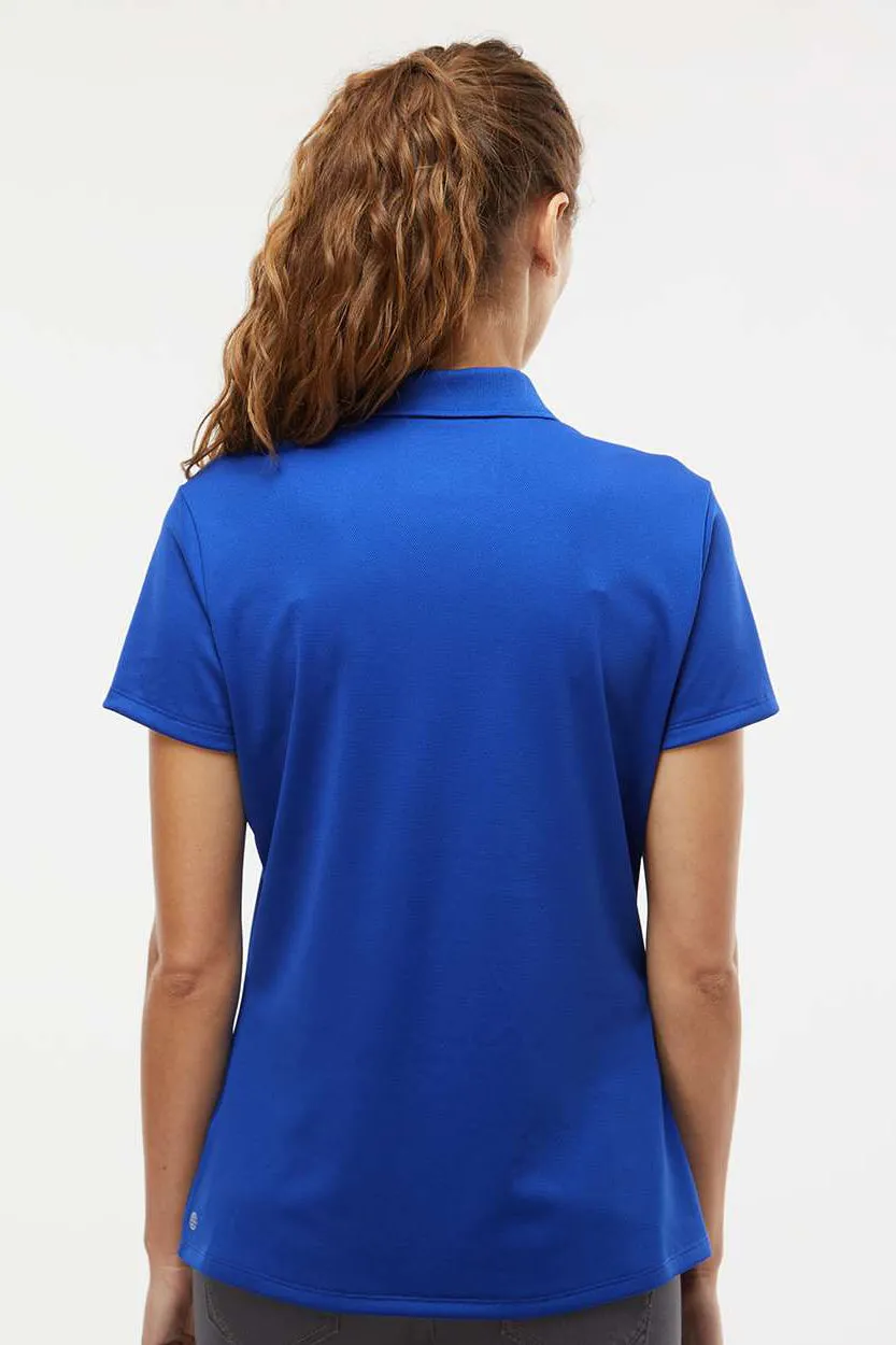 Adidas Womens UV Protection Short Sleeve Polo Shirt - Collegiate Royal Blue