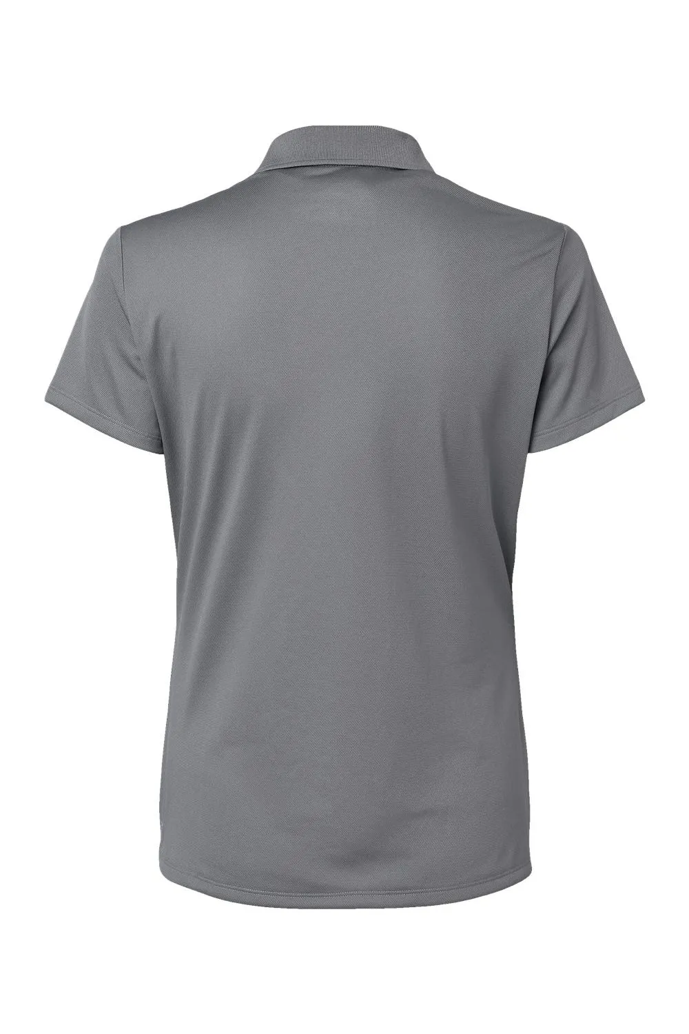 Adidas Womens UV Protection Short Sleeve Polo Shirt - Grey