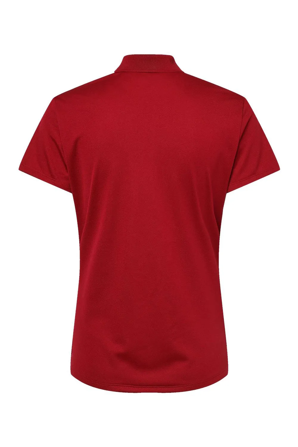 Adidas Womens UV Protection Short Sleeve Polo Shirt - Power Red