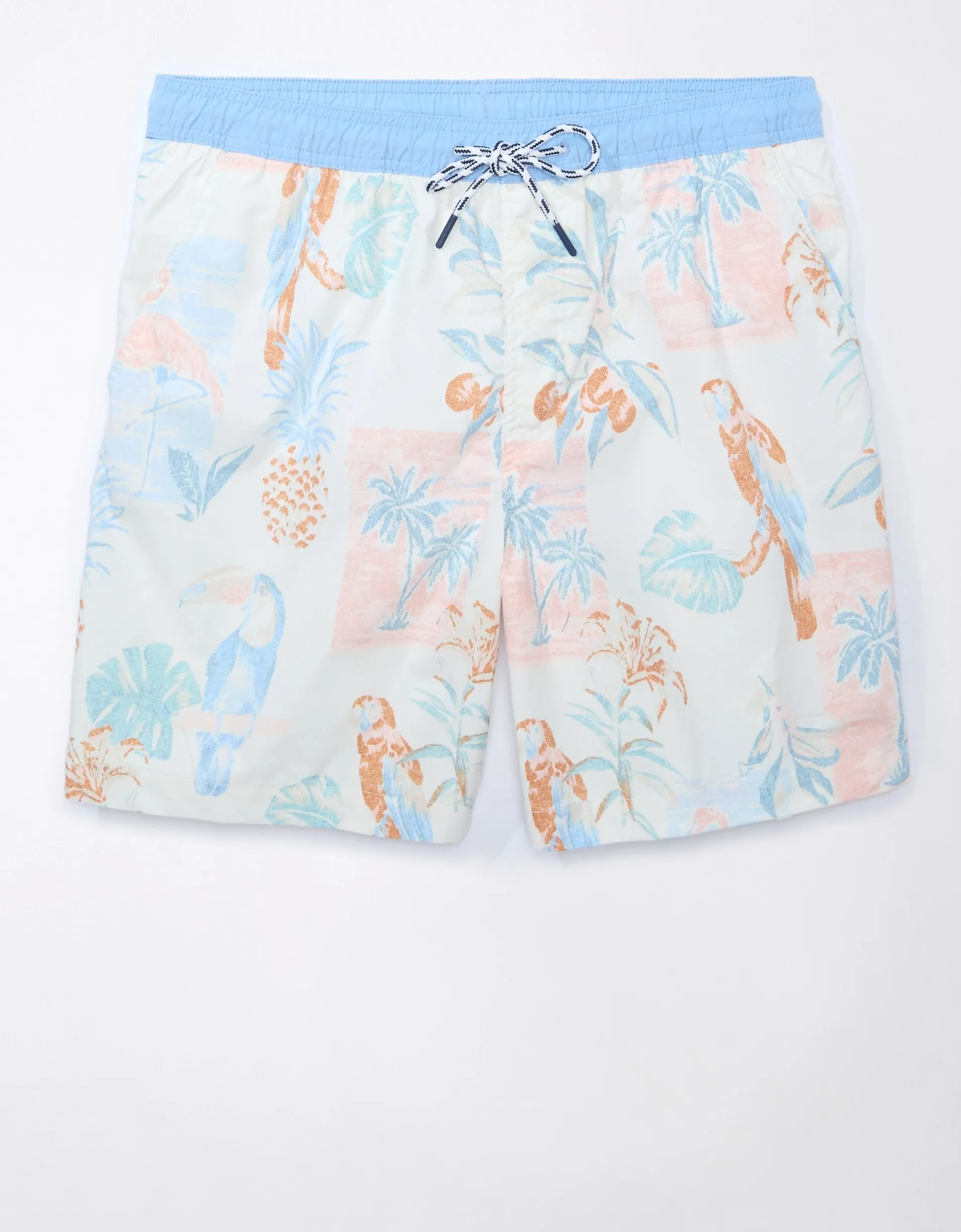 AE Floral Flex 7" Swim Trunk