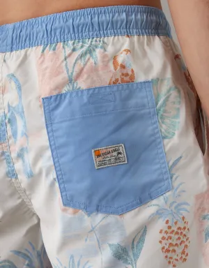 AE Floral Flex 7" Swim Trunk