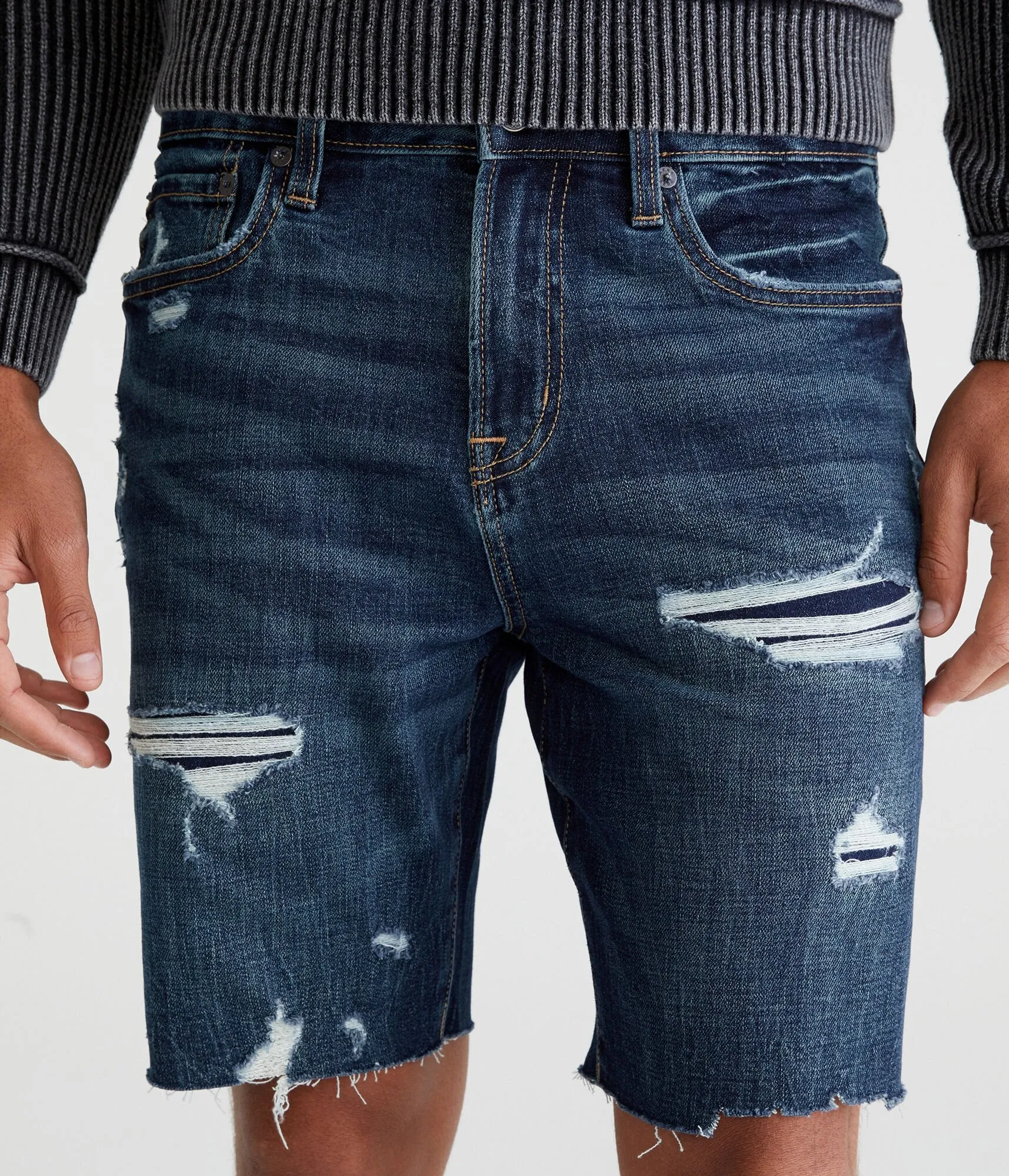 Aeropostale Premium Air Denim Shorts 9"
