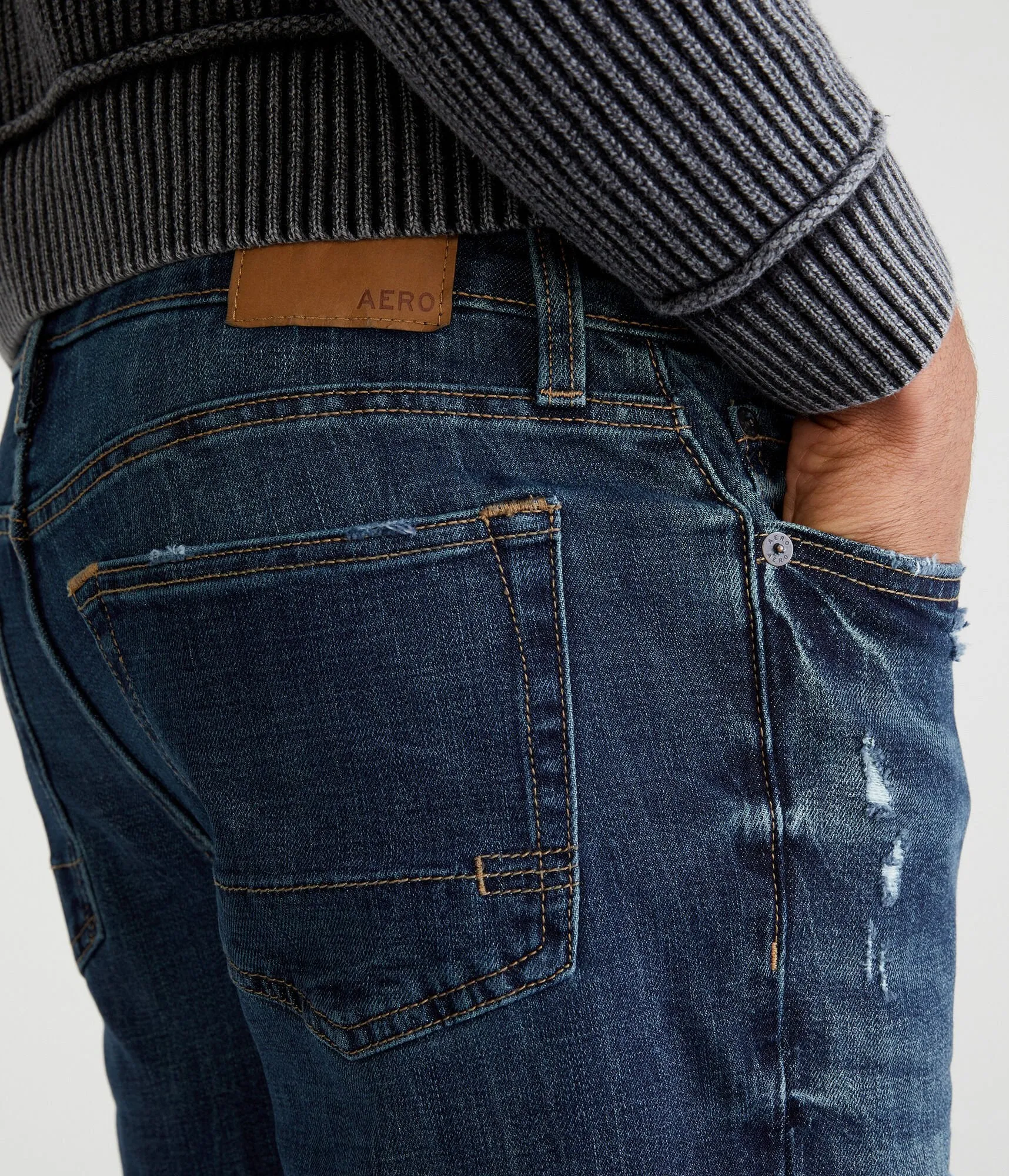 Aeropostale Premium Air Denim Shorts 9"