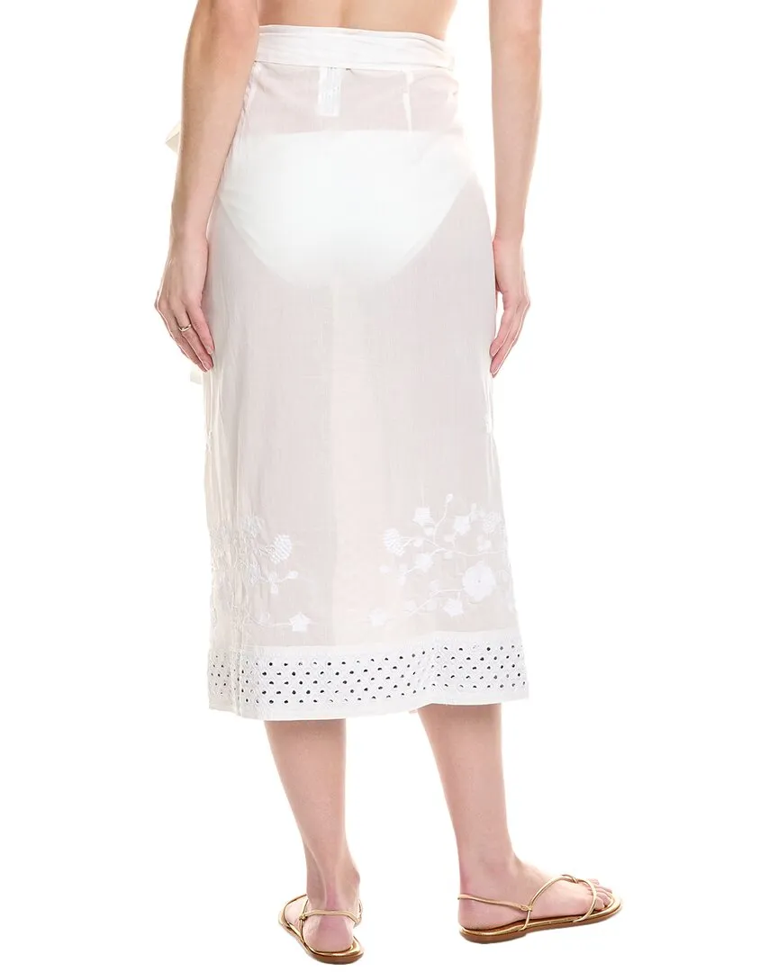 Agua Bendita Zinna Gleam Cover-Up
