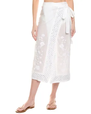 Agua Bendita Zinna Gleam Cover-Up