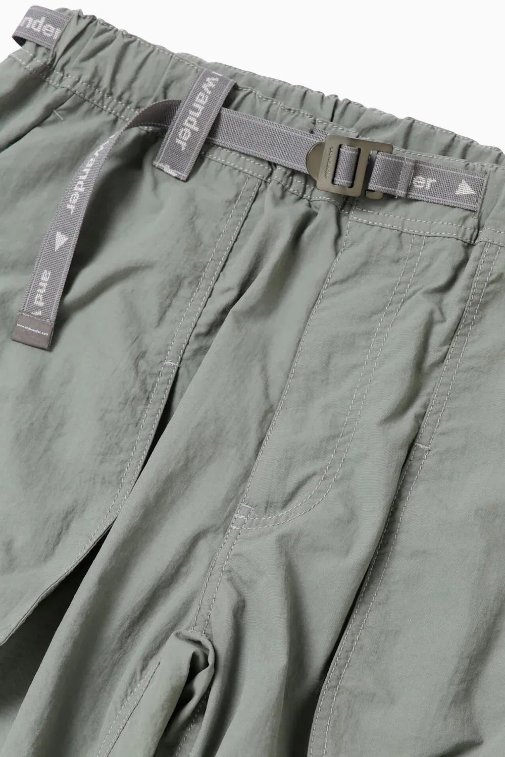 And Wander | NY Taffeta Hiker 2Way Pants | Black