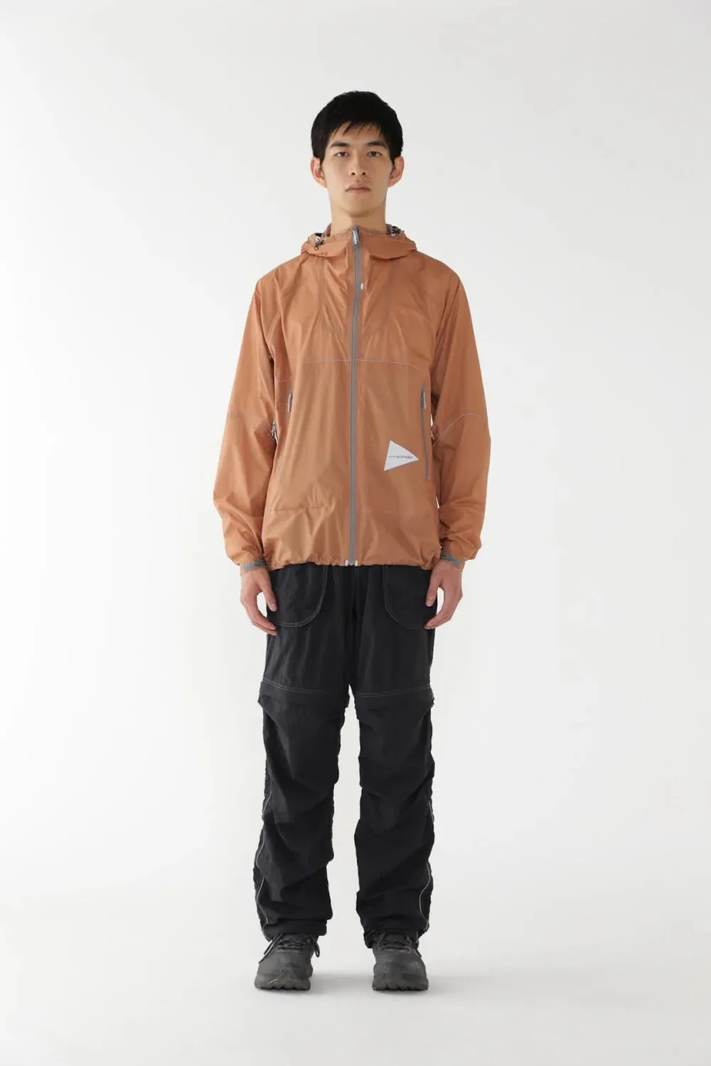 And Wander | NY Taffeta Hiker 2Way Pants | Black