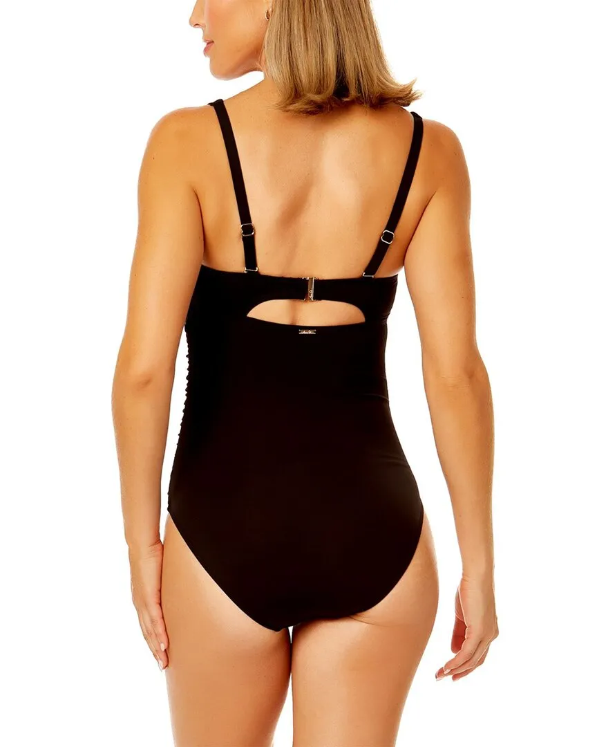 Anne Cole Underwire Surplice Triangle One-Piece