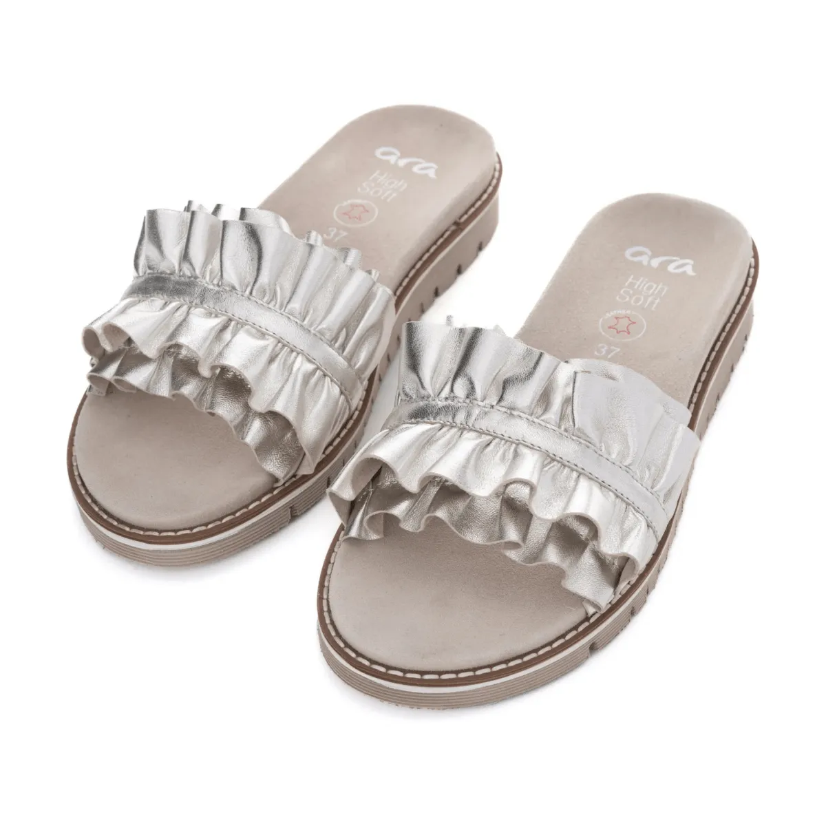Ara Women's Keyes Platinum Metallic
