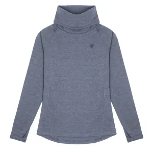 Ariat Womens Canny L/S Top Navy Eclipse