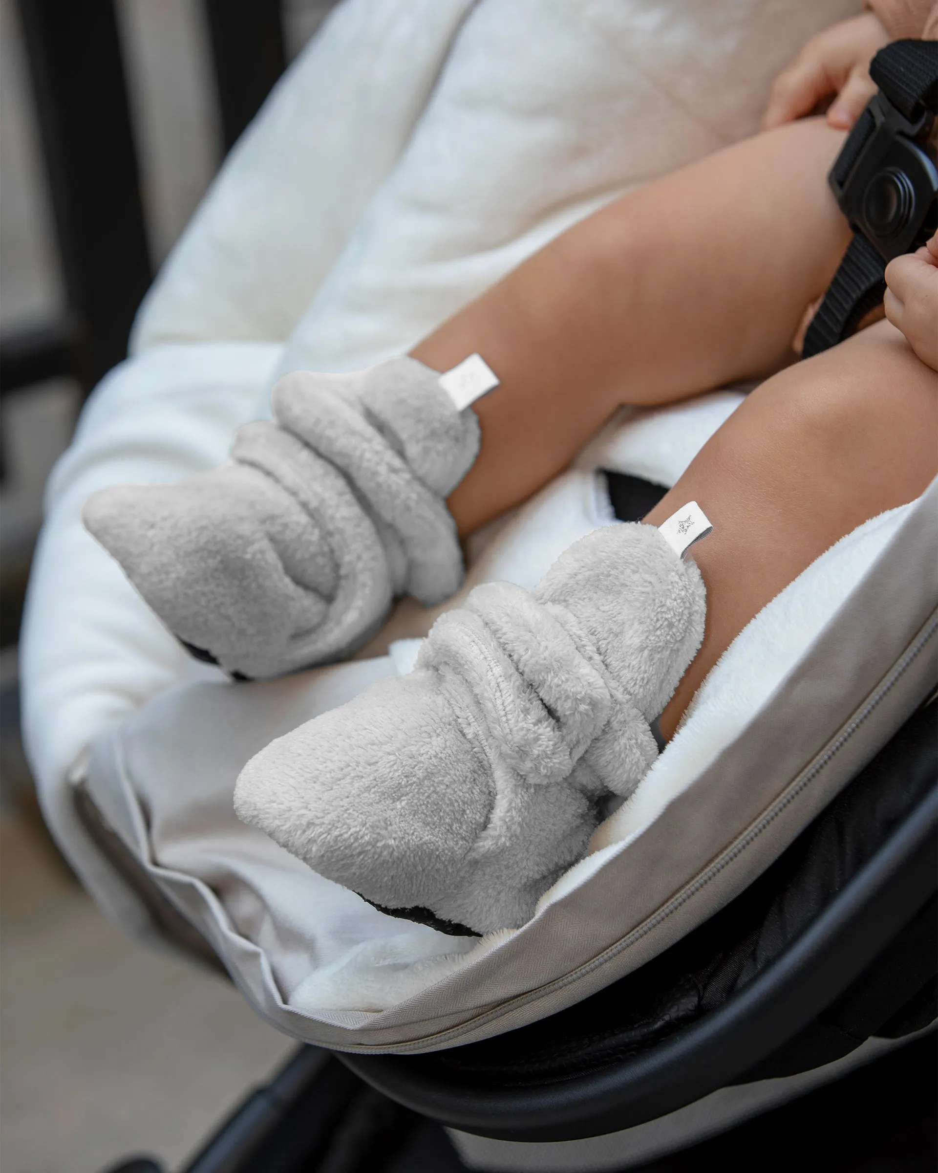 Baby Bootie Slippers - Plush Babykids_7am-Enfant