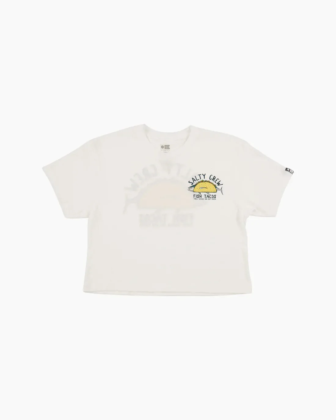 Baja Fresh Skimmer Tee - White