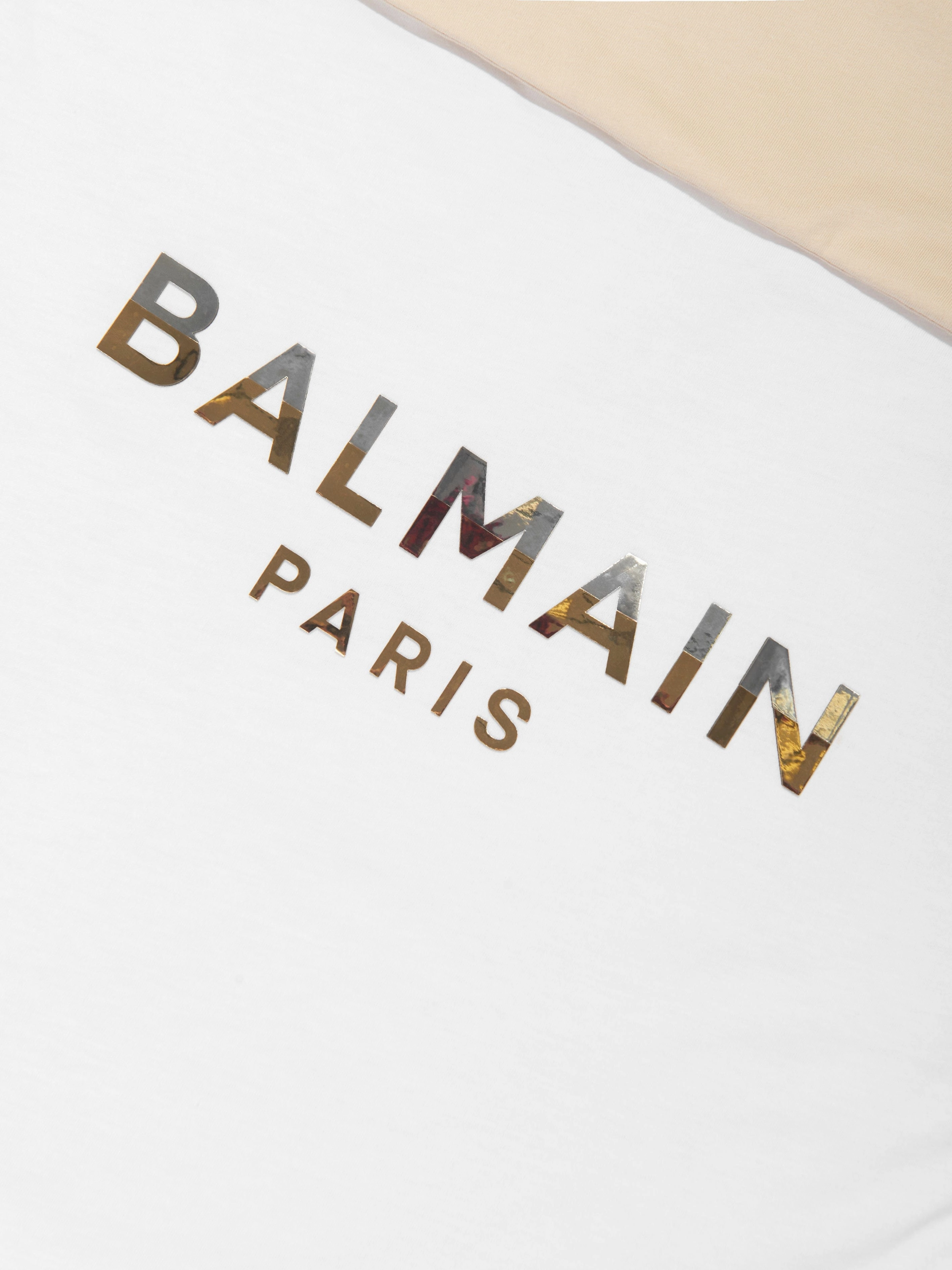 Balmain Baby Logo Nest in White