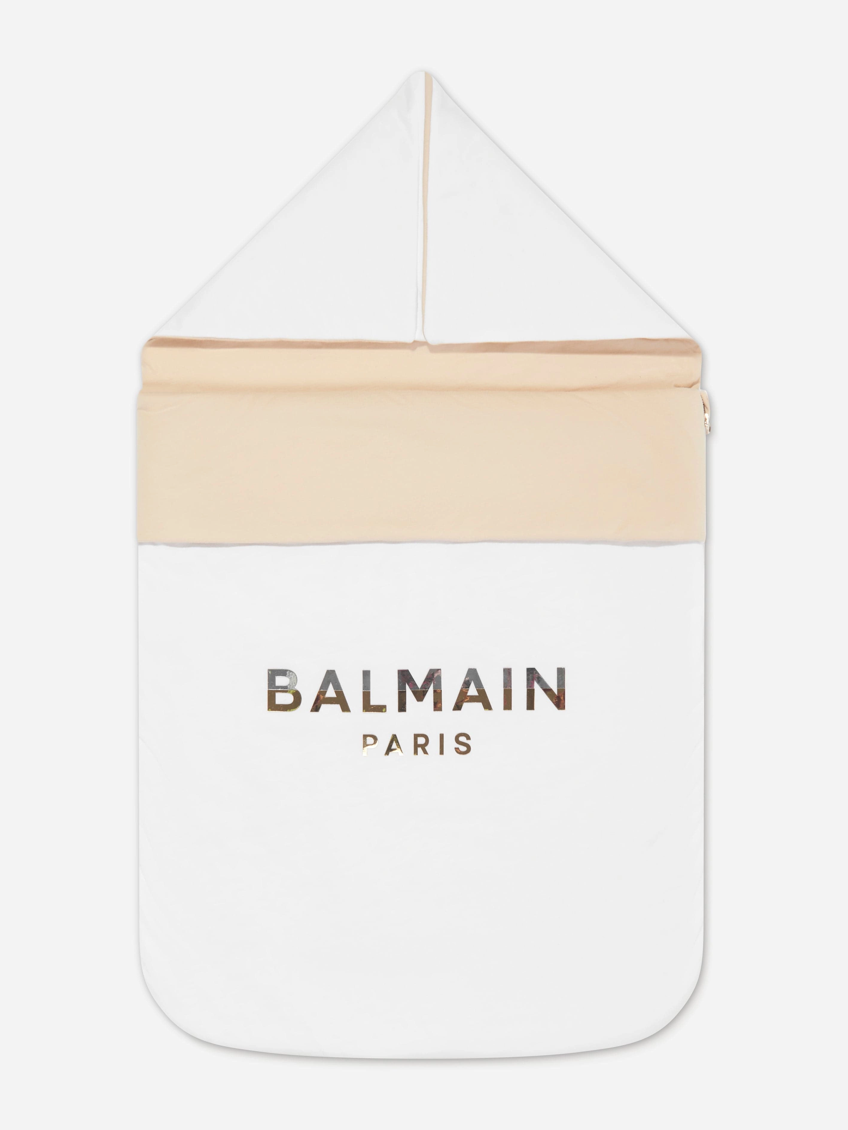 Balmain Baby Logo Nest in White