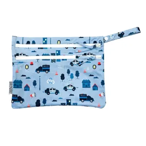 Be Brave - Police Patrol - Waterproof Wet Bag (for Mealtime, On-the-go, And More!) Babykids_Bapron-Baby