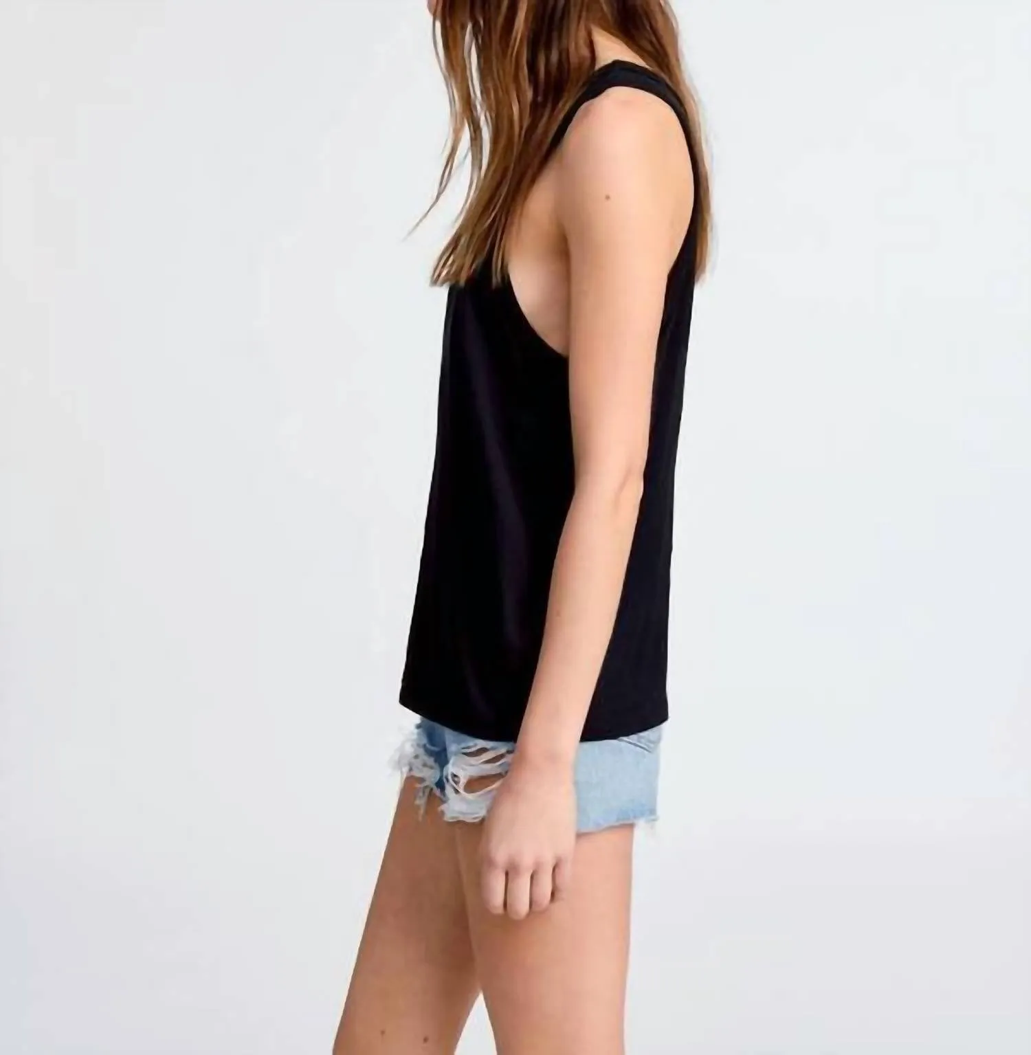 Beach Tank In Black