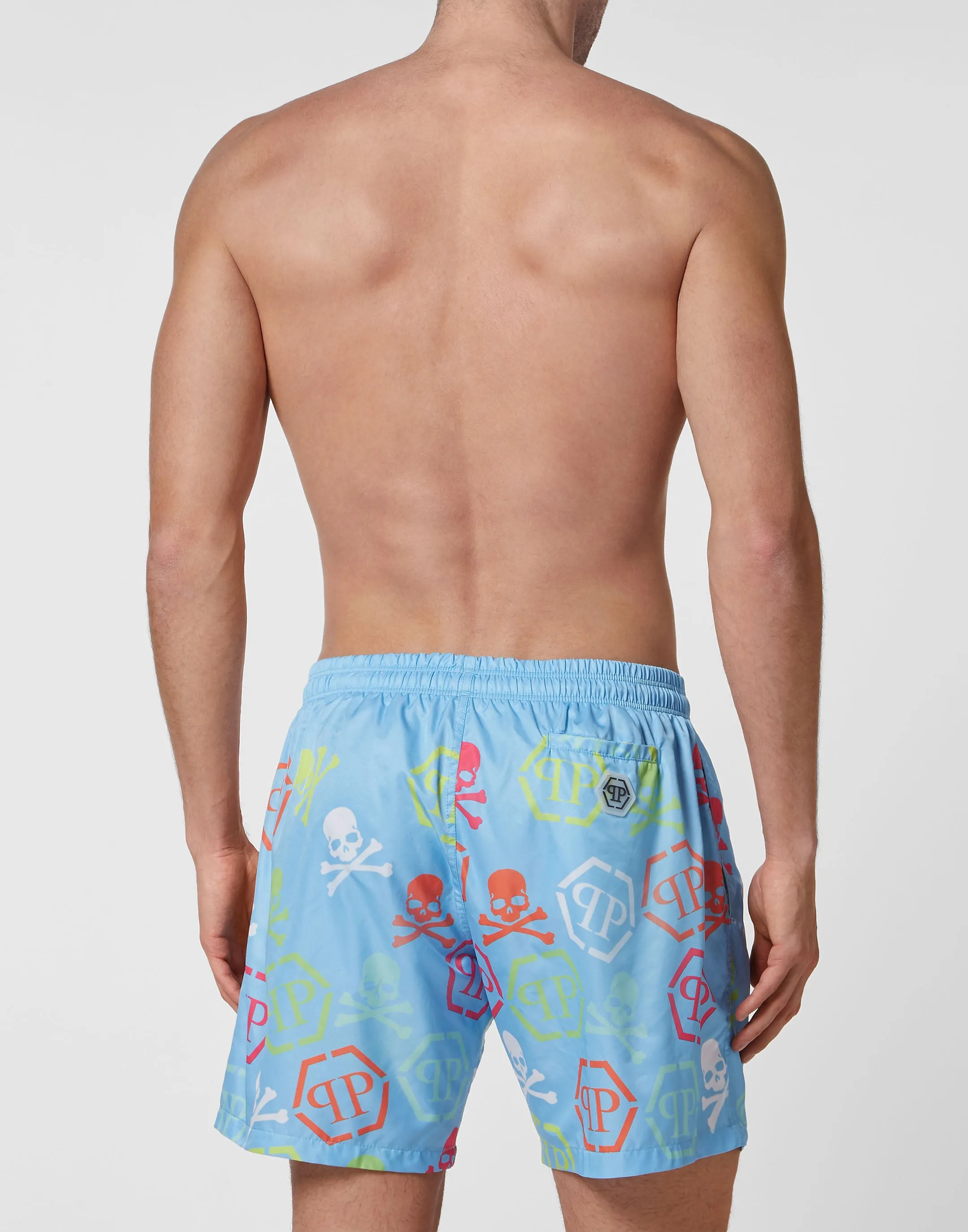 Beachwear Trousers Skull and Plein