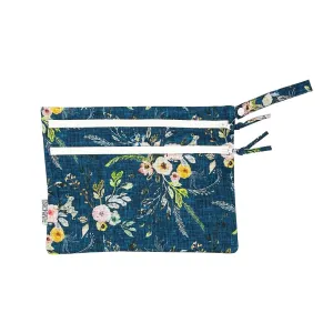 Boho Floral - Waterproof Wet Bag (for Mealtime, On-the-go, And More!) Babykids_Bapron-Baby