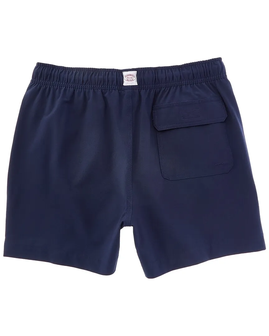 Brooks Brothers Solid Swim Trunk