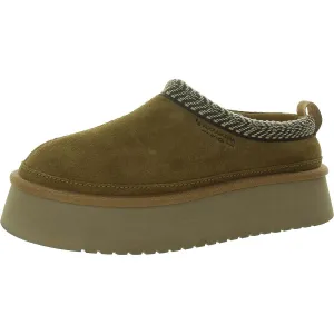 Burree Womens Supercomff Faux Suede Loafer Slippers