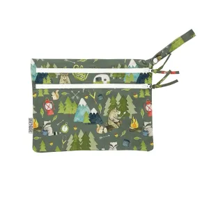 Camping Bears - Waterproof Wet Bag (for Mealtime, On-the-go, And More!) Babykids_Bapron-Baby