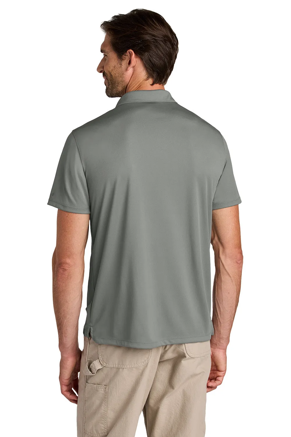 Carhartt Mens Force Sun Defender Moisture Wicking Short Sleeve Polo Shirt - Asphalt Grey