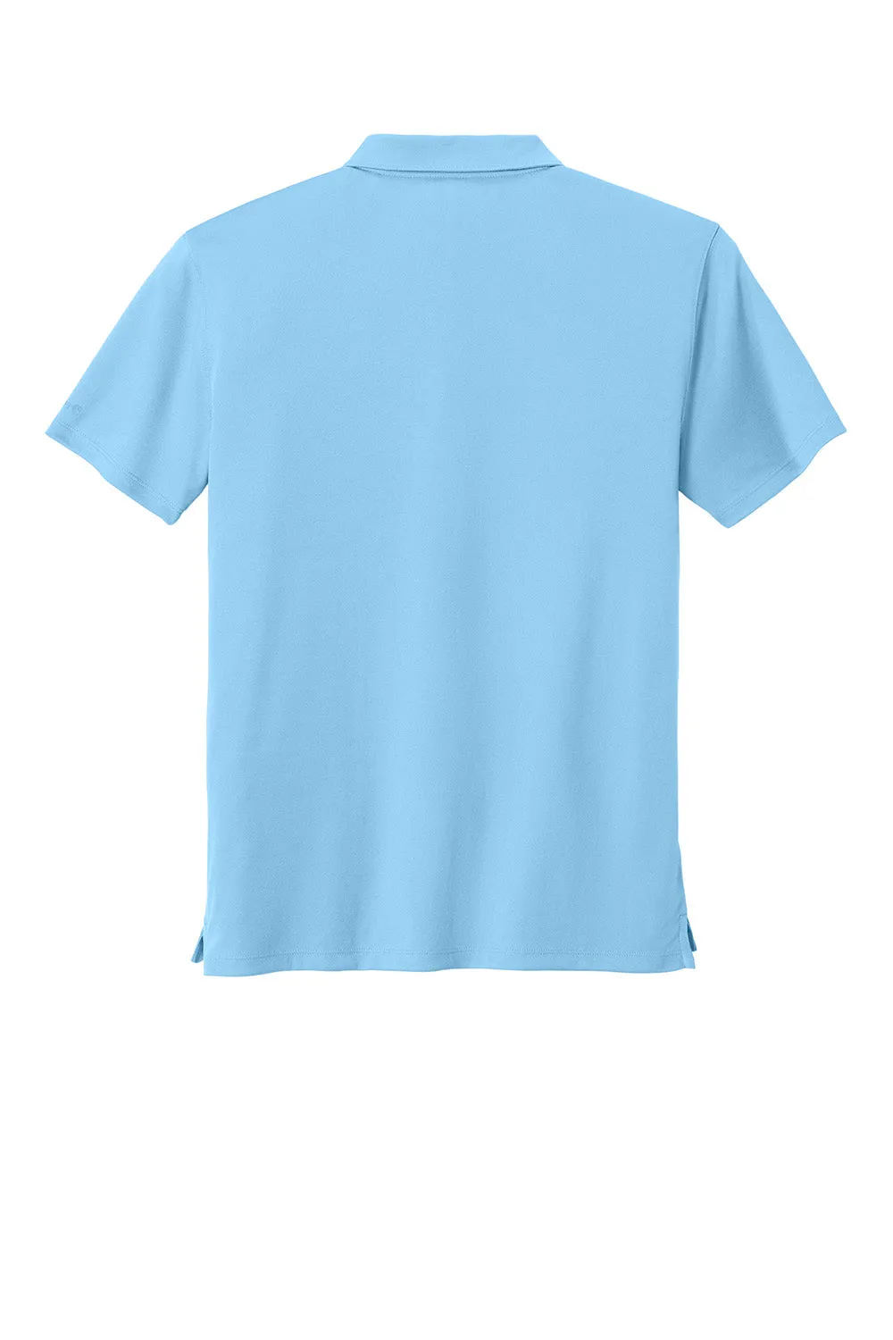 Carhartt Mens Force Sun Defender Moisture Wicking Short Sleeve Polo Shirt - Fresh Water Blue