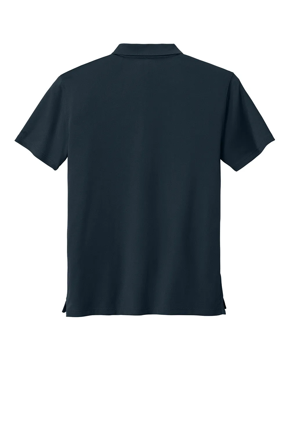 Carhartt Mens Force Sun Defender Moisture Wicking Short Sleeve Polo Shirt - Navy Blue