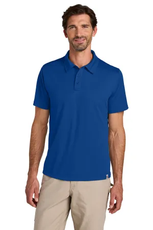 Carhartt Mens Force Sun Defender Moisture Wicking Short Sleeve Polo Shirt - Royal Glass Blue