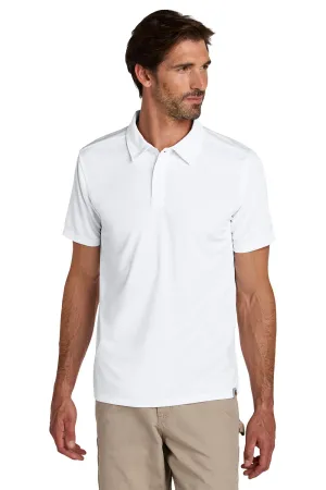 Carhartt Mens Force Sun Defender Moisture Wicking Short Sleeve Polo Shirt - White