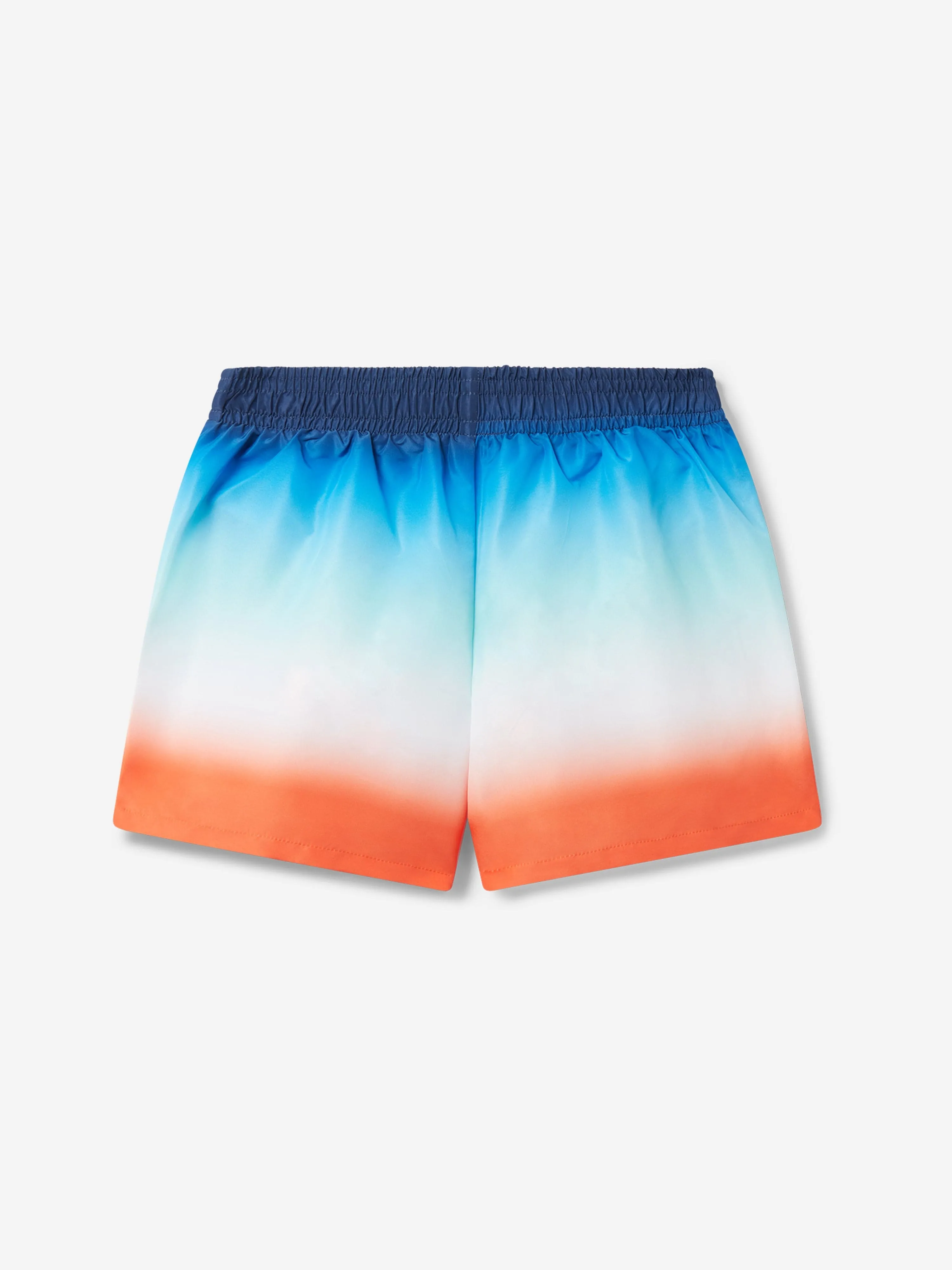 Casablanca Boys Gradient Swim Shorts in Blue
