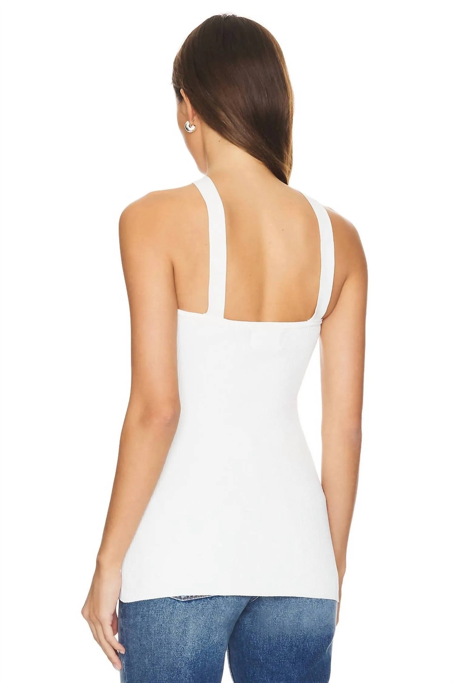 Casey Knit Top In White