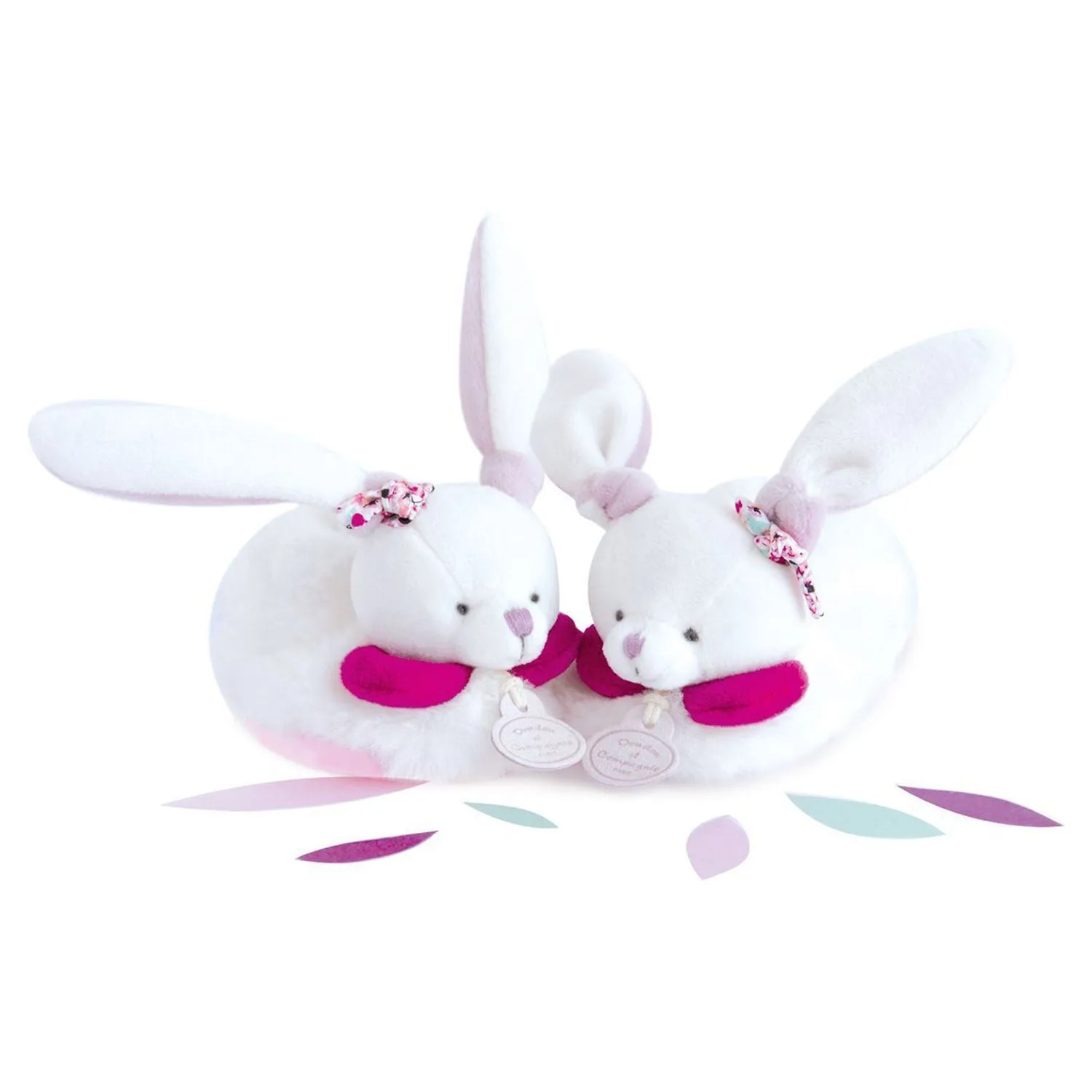 Cherry The Bunny - Booties With Rattle Babykids_Doudou-Et-Compagnie