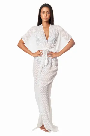 Chrystal Chevron? Cover Up Maxi Dress