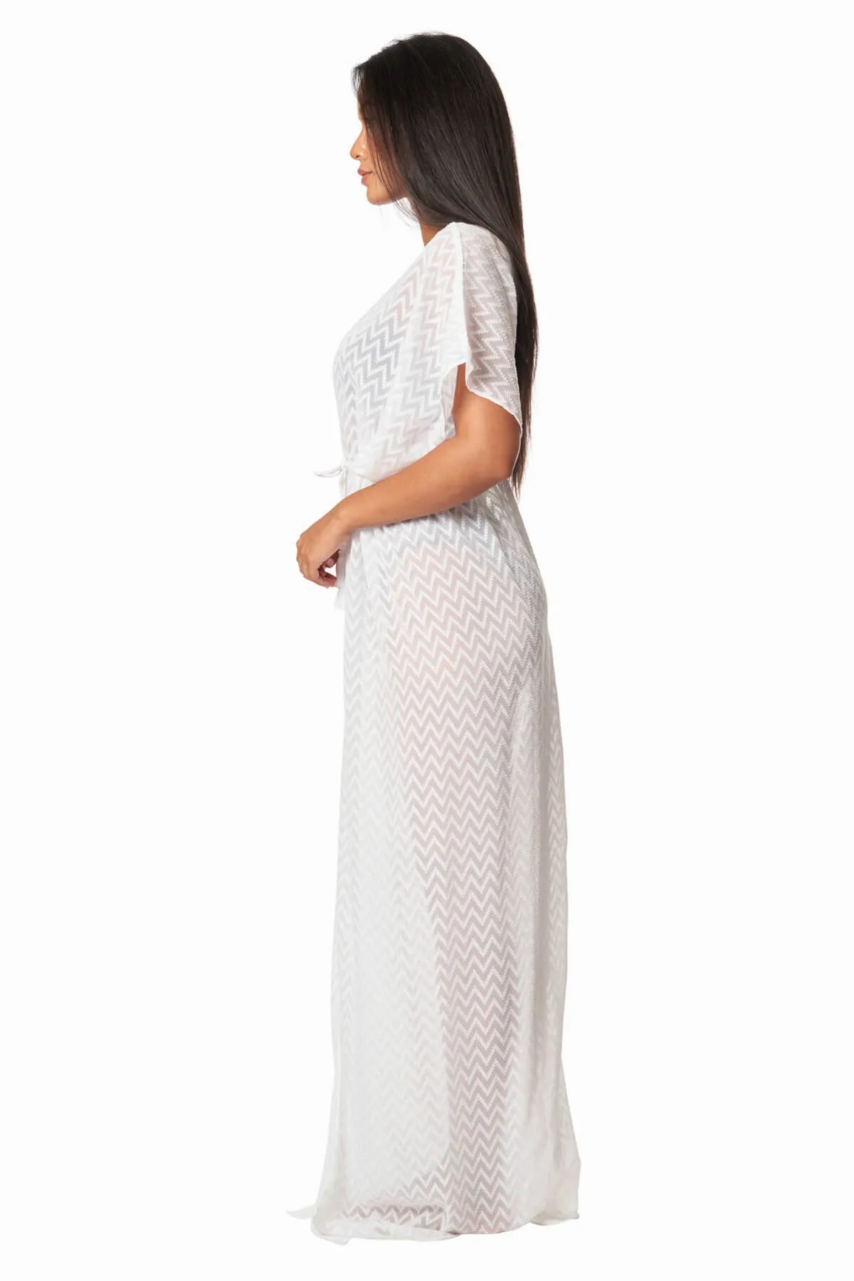 Chrystal Chevron? Cover Up Maxi Dress