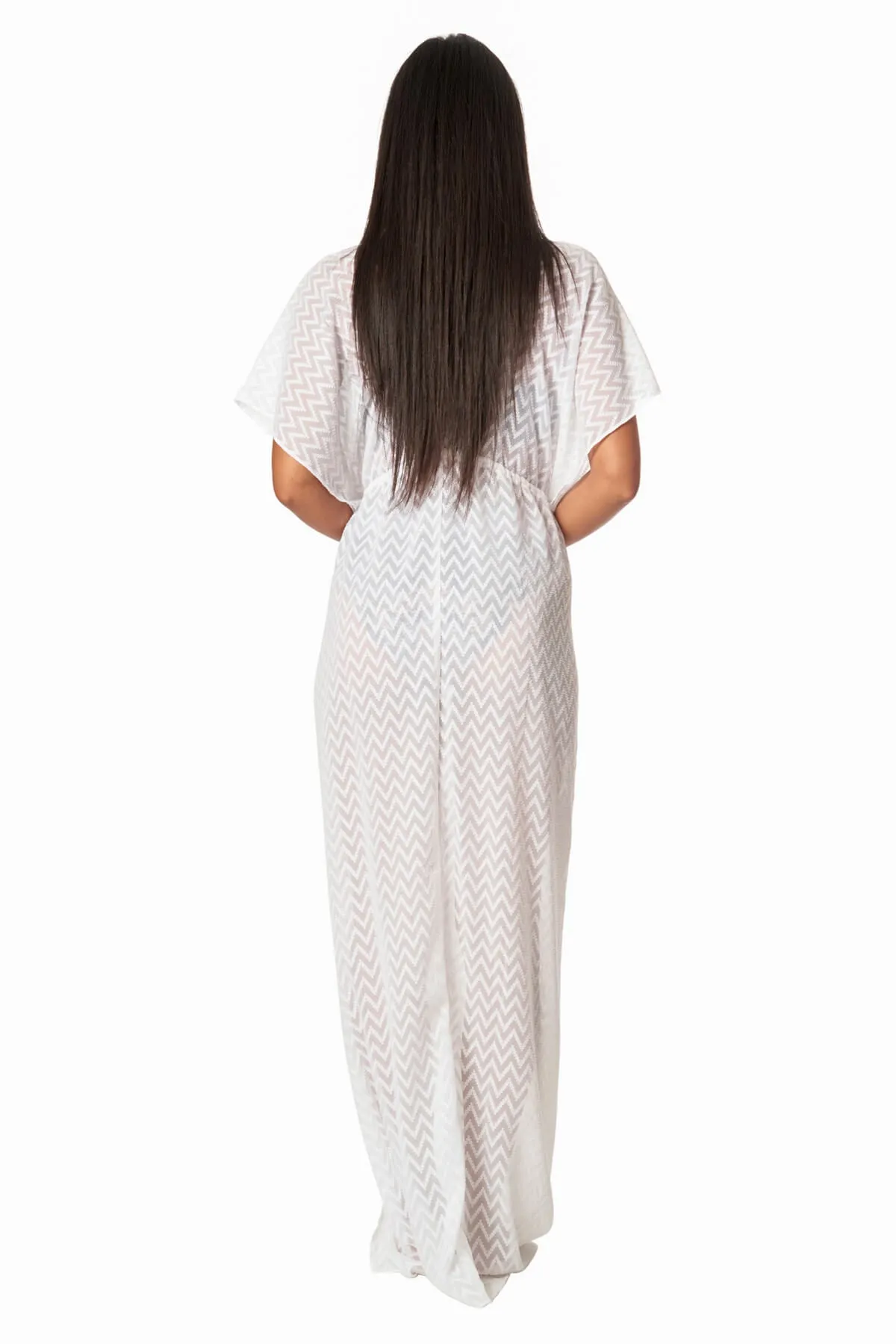 Chrystal Chevron? Cover Up Maxi Dress