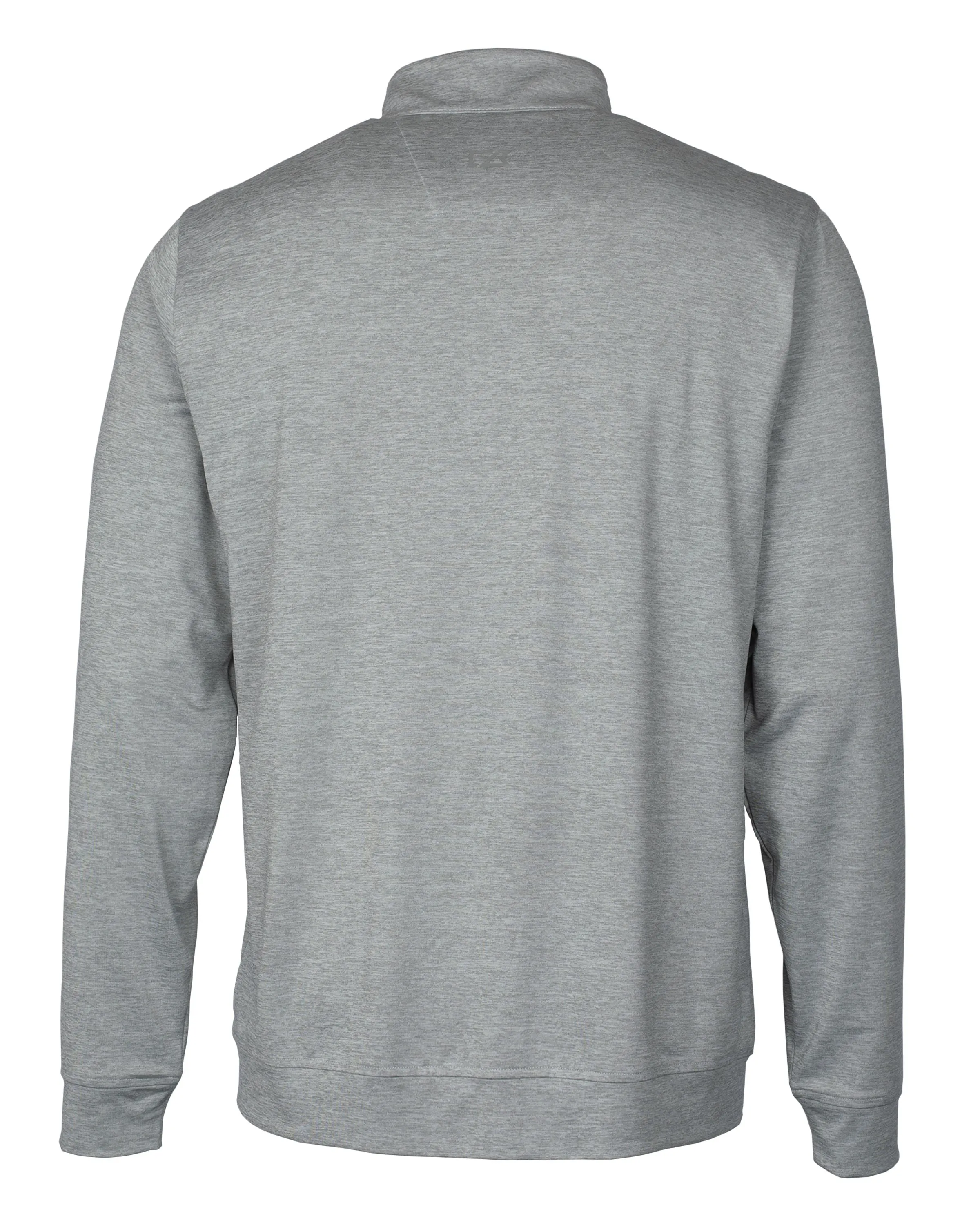Cutter & Buck Stealth Heathered Mens Big and Tall  Quarter Zip Pullover Jacket