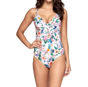 Dd/e Cup Underwire One Piece Swimsuit In Femme Floral