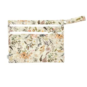 Delilah Floral - Waterproof Wet Bag (for Mealtime, On-the-go, And More!) Babykids_Bapron-Baby