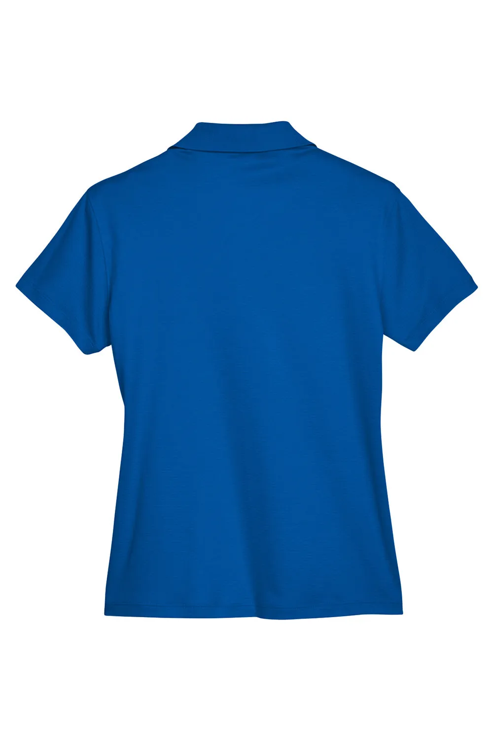 Devon & Jones Womens Pima-Tech Moisture Wicking Short Sleeve Polo Shirt - French Blue - Closeout
